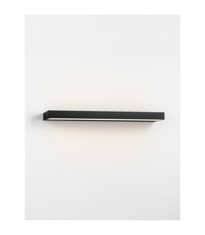 Gioco Bathroom Wall Lamp Sandy Black LED 8W 520lm IP44 2700-3000-4000K-4