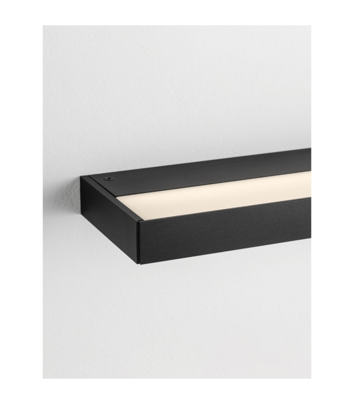Gioco Bathroom Wall Lamp Sandy Black LED 8W 520lm IP44 2700-3000-4000K-5