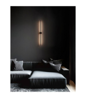 Cretel Bathroom Wall Lamp Sandy Black LED 15W 372lm 3000K IP44-2