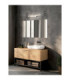Atom Bathroom Over Mirror Light Sandy White LED 14W 1580lm IP44 4000K-2