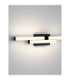 Atom Bathroom Over Mirror Light Matt Black LED 14W 1342lm IP44 4000K-9