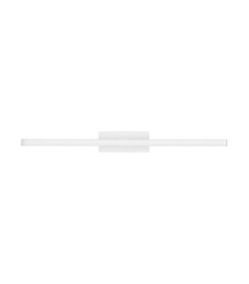 Flat Bathroom Over Mirror Light White LED 18W 1513lm 3000K IP44-1