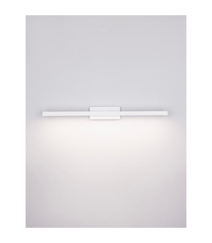 Flat Bathroom Over Mirror Light White LED 18W 1513lm 3000K IP44-4