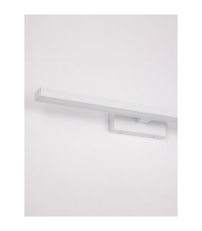 Flat Bathroom Over Mirror Light White LED 18W 1513lm 3000K IP44-6