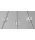 Ceiling Pendant 10 Light Polished Chrome, Crystal - 7