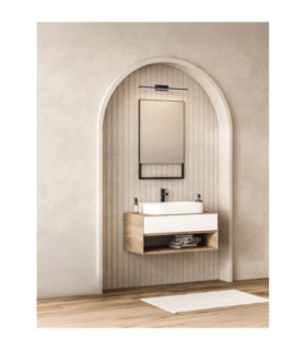 Marel Bathroom Over Mirror Light Sandy Black LED 12W 780lm IP44 3000-4000K CCT-2