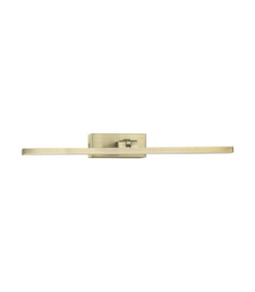 Marel Bathroom Over Mirror Light Brushed Gold LED 12W 780lm IP44 3000-4000K CCT-1