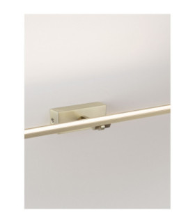 Marel Bathroom Over Mirror Light Brushed Gold LED 12W 780lm IP44 3000-4000K CCT-2