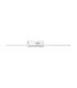 Marel Bathroom Over Mirror Light Chrome LED 16W 1040lm IP44 3000-4000K CCT-1