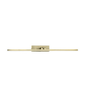 Marel Bathroom Over Mirror Light Brushed Gold LED 16W 1040lm IP44 3000-4000K CCT-1