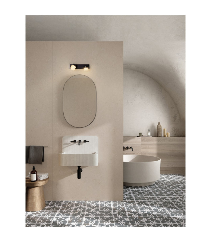 Teko Bathroom Over Mirror Light Sandy Black LED 11W 895lm 3000K IP44-2