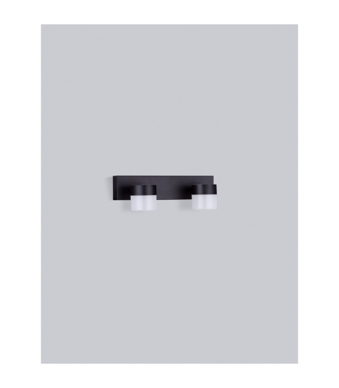 Teko Bathroom Over Mirror Light Sandy Black LED 11W 895lm 3000K IP44-4