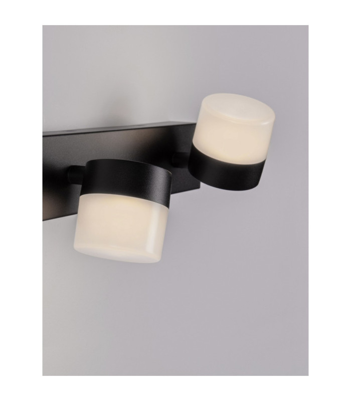 Teko Bathroom Over Mirror Light Sandy Black LED 11W 895lm 3000K IP44-6