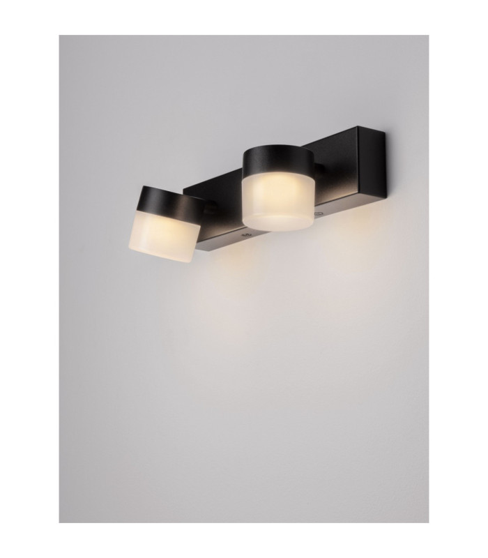 Teko Bathroom Over Mirror Light Sandy Black LED 11W 895lm 3000K IP44-7