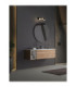 Teko Bathroom Over Mirror Light Sandy Black LED 17W 1385lm 3000K IP44-2