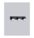 Teko Bathroom Over Mirror Light Sandy Black LED 17W 1385lm 3000K IP44-3