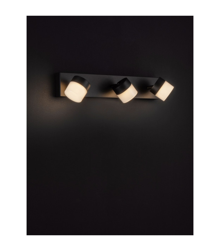 Teko Bathroom Over Mirror Light Sandy Black LED 17W 1385lm 3000K IP44-5