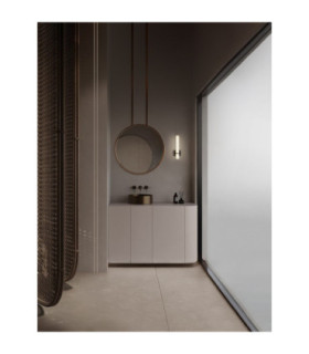 Luca Bathroom Wall Lamp Sandy Black LED 15W 1309lm IP44 4000K-2