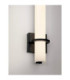 Luca Bathroom Wall Lamp Sandy Black LED 15W 1309lm IP44 4000K-6