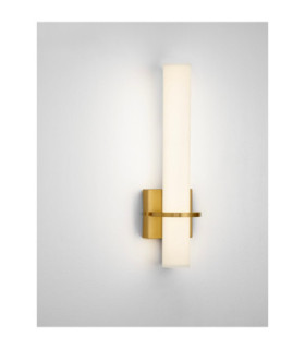 Luca Bathroom Wall Lamp Gold LED 15W 1337lm IP44 4000K-2