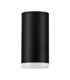 Mao Bathroom Ceiling Light Sandy Black Frosted LED GU10 1x10W IP44-1
