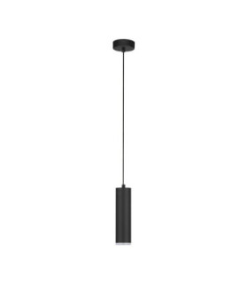 Mao Bathroom Ceiling Light Pendant Sandy Black Frosted LED GU10 1x10W IP44-1