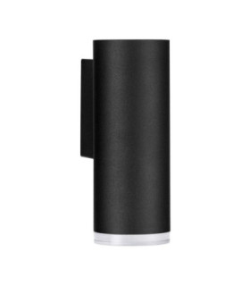 Mao Bathroom Wall Lamp Sandy Black Frosted LED GU10 1x10W IP44-1