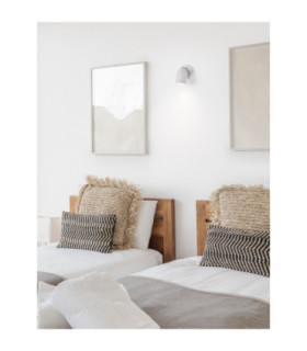 Orson Bathroom Spotlight Sandy White GU10 1x10W IP44-2