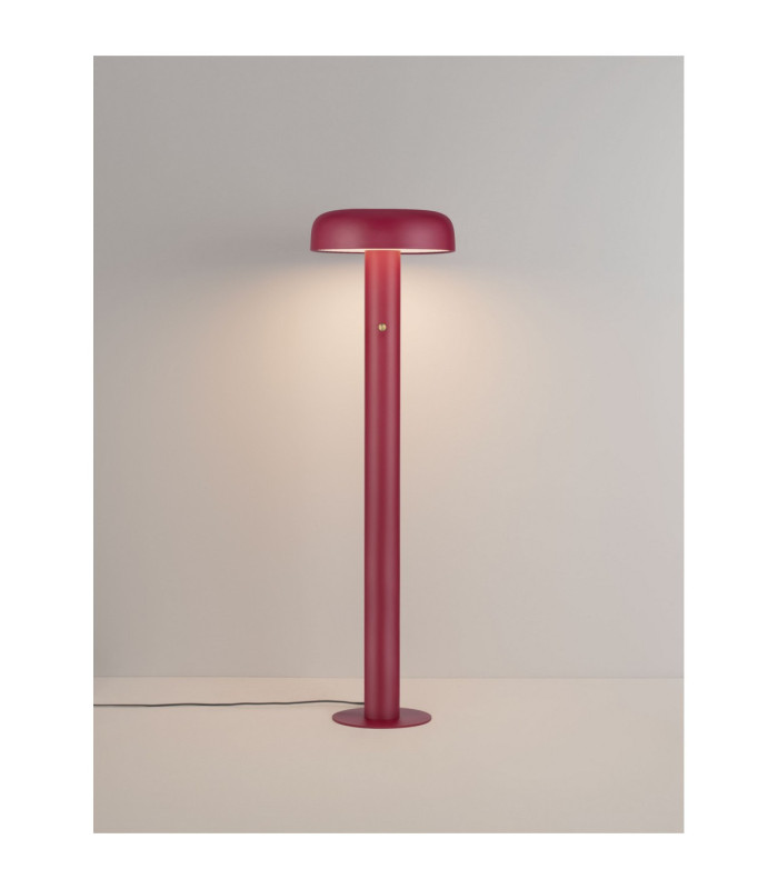Noelia LED Integrated Floor Lamp Bordeaux Dimmable LED 28W 1288lm 3000K-4