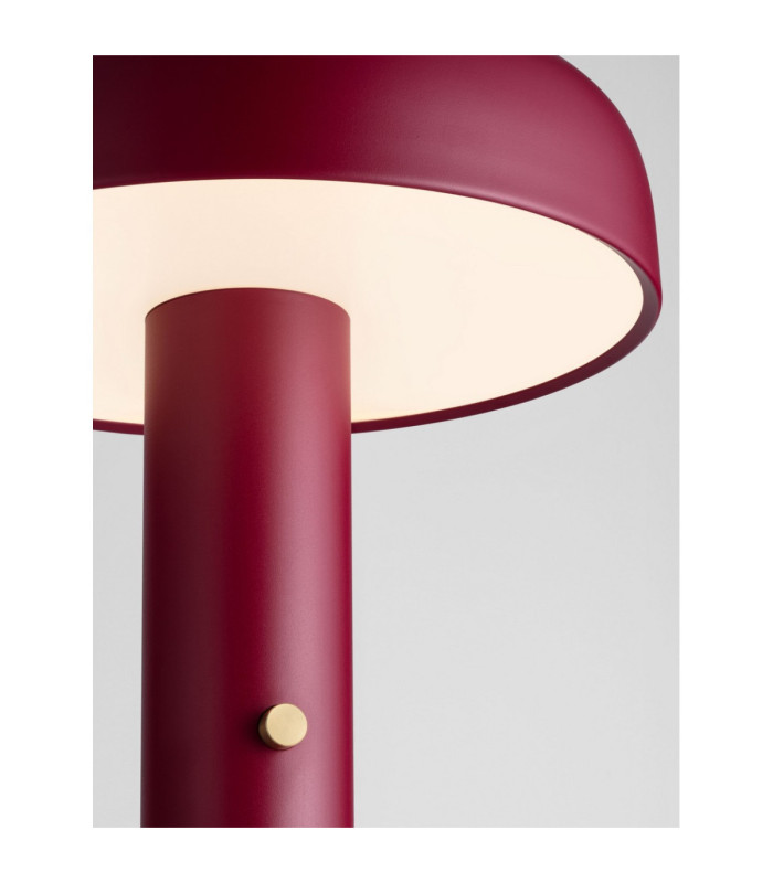 Noelia LED Integrated Floor Lamp Bordeaux Dimmable LED 28W 1288lm 3000K-6