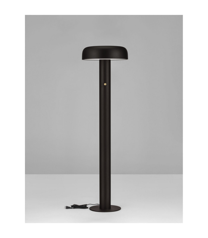 Noelia LED Integrated Floor Lamp Sandy Black Dimmable LED 28W 1288lm 2700K-3