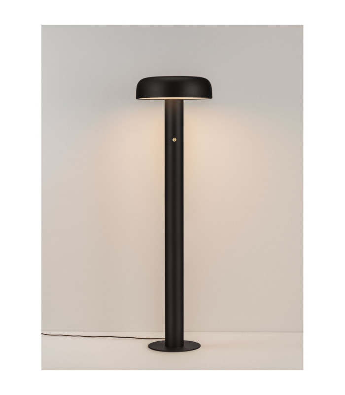 Noelia LED Integrated Floor Lamp Sandy Black Dimmable LED 28W 1288lm 2700K-4