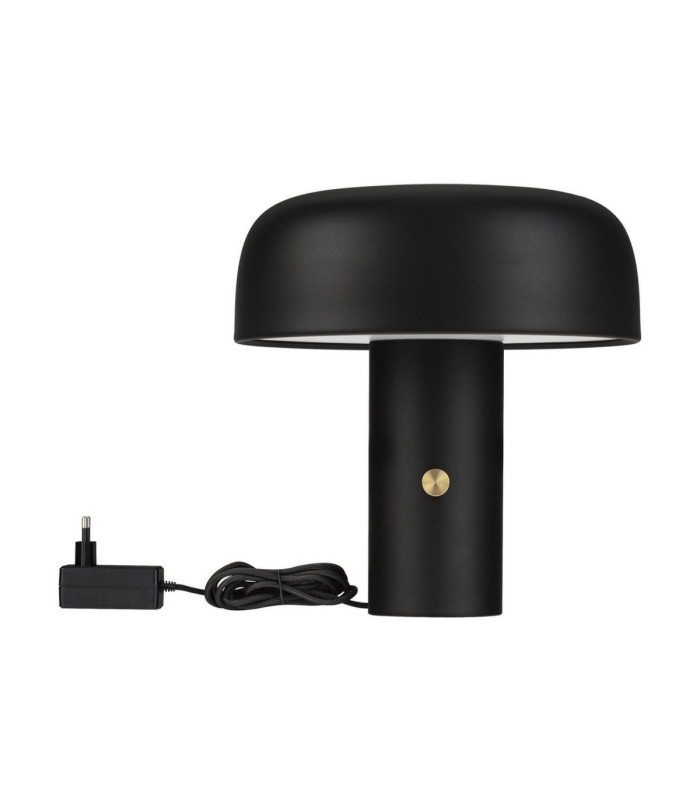 Noelia Integrated LED Table Lamp Sandy Black Dimmable LED 17W 892lm 3000K-1