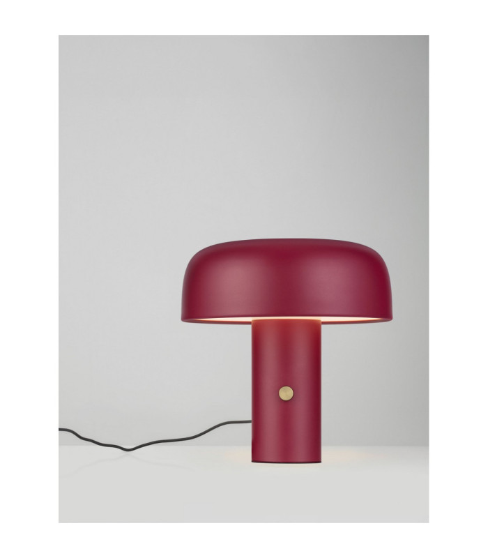 Noelia Integrated LED Table Lamp Bordeaux Dimmable LED 17W 892lm 3000K-4
