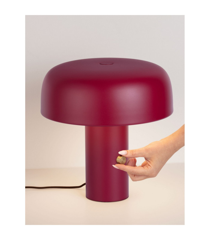 Noelia Integrated LED Table Lamp Bordeaux Dimmable LED 17W 892lm 3000K-6