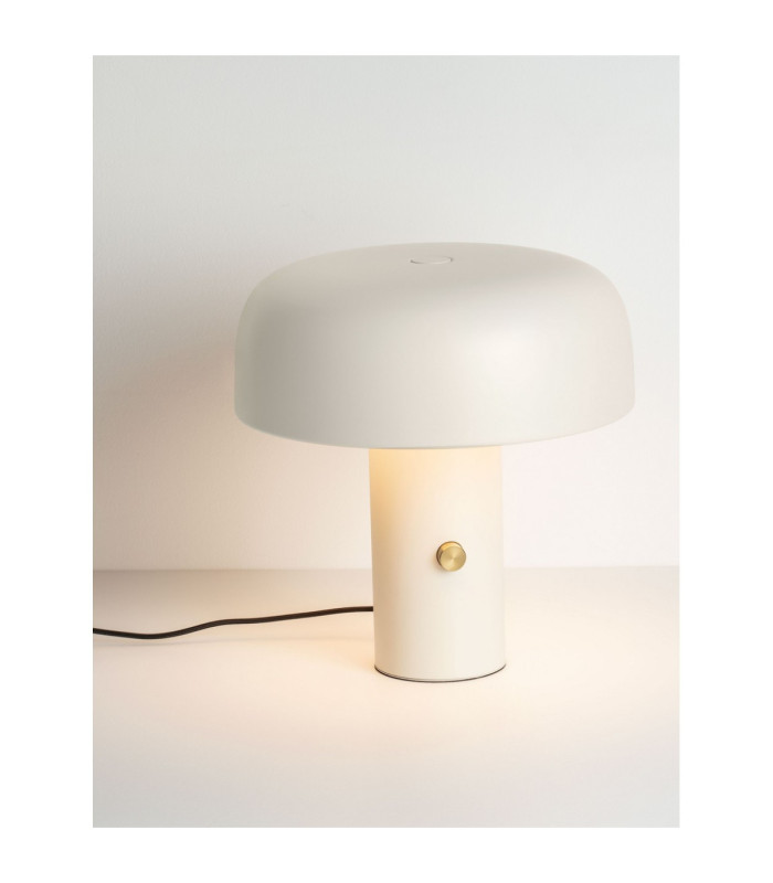 Noelia Integrated LED Table Lamp Cream Dimmable LED 17W 892lm 2700K-2