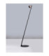 Lusa Floor Lamp Champagne Gold Black Touch Dimmable LED 6W 420lm 3000K-3