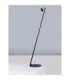 Lusa Floor Lamp Champagne Gold Black Touch Dimmable LED 6W 420lm 3000K-4