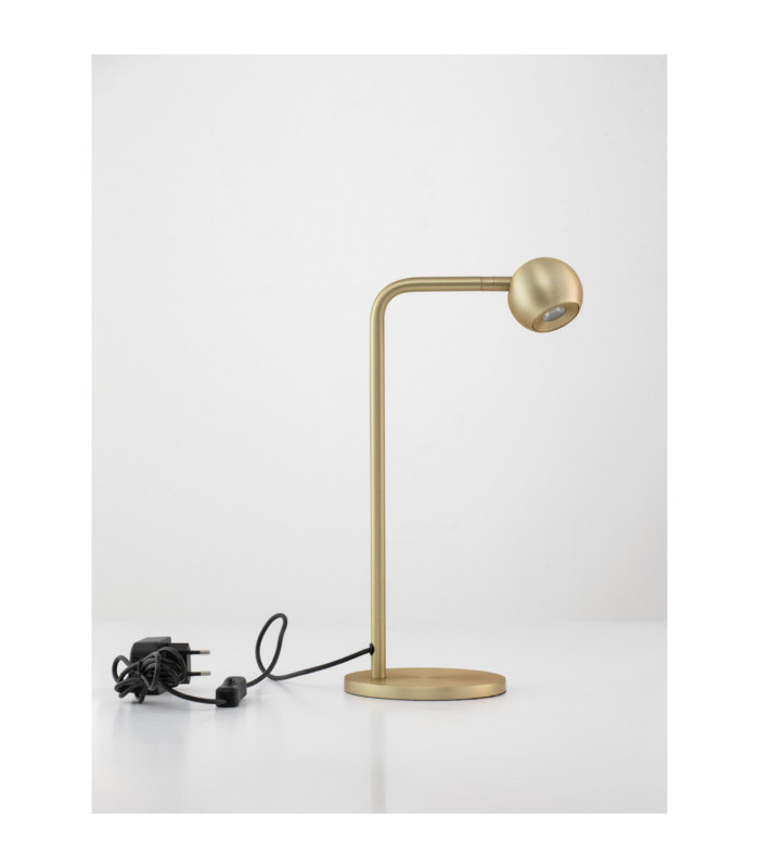 Sfera Desk Task Lamp Gold LED 6W 390lm 3000K Switch On/Off-3