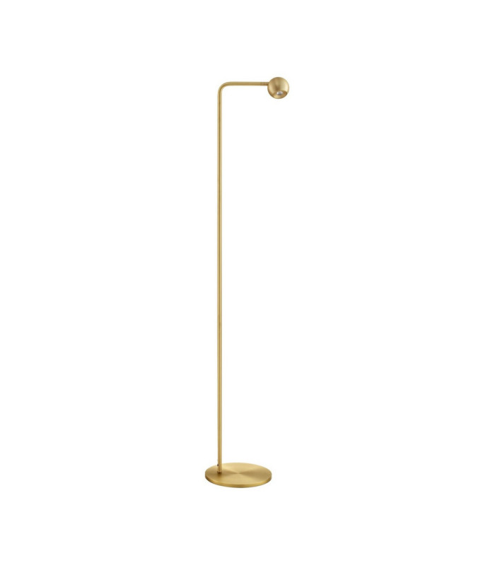 Sfera Task Floor Lamp Gold LED 6W 390lm 3000K Switch On/Off-1