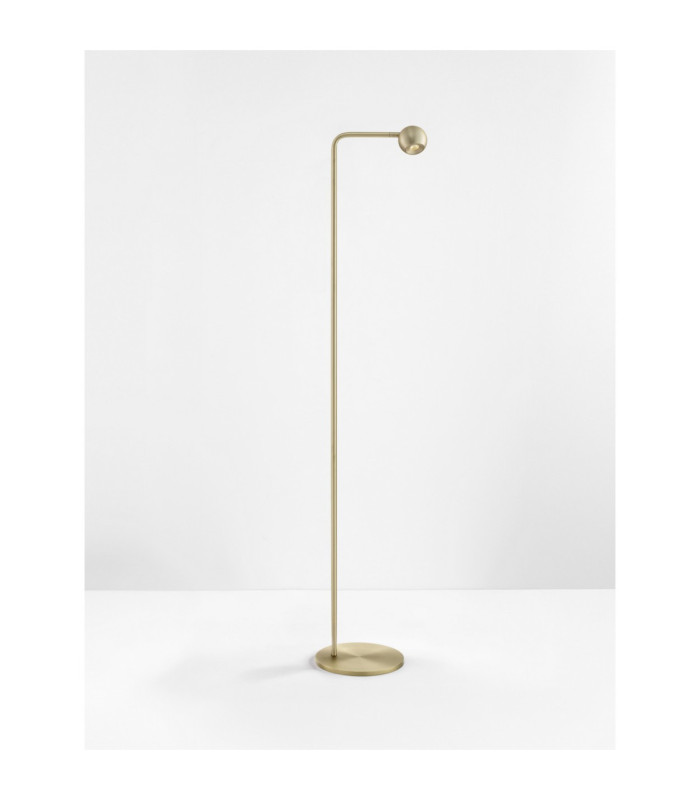 Sfera Task Floor Lamp Gold LED 6W 390lm 3000K Switch On/Off-4