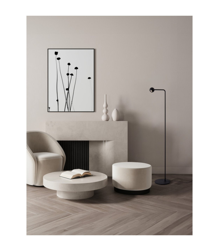 Sfera Task Floor Lamp Sandy Black LED 6W 390lm 3000K Switch On/Off-2