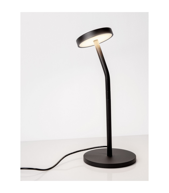 Logos Integrated LED Table Lamp Sandy Black LED 5W 345lm 3000K Switch On/Off-5