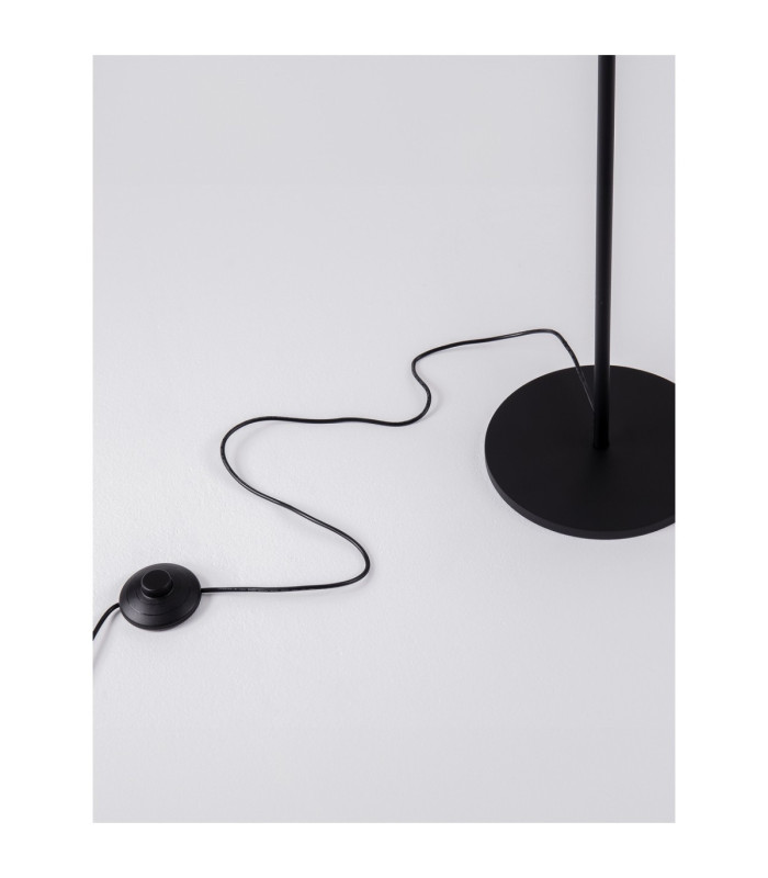 Logos LED Integrated Floor Lamp Sandy Black LED 9W 621lm 3000K Switch On/Off-5