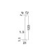 Logos LED Integrated Floor Lamp Sandy Black LED 9W 621lm 3000K Switch On/Off-7