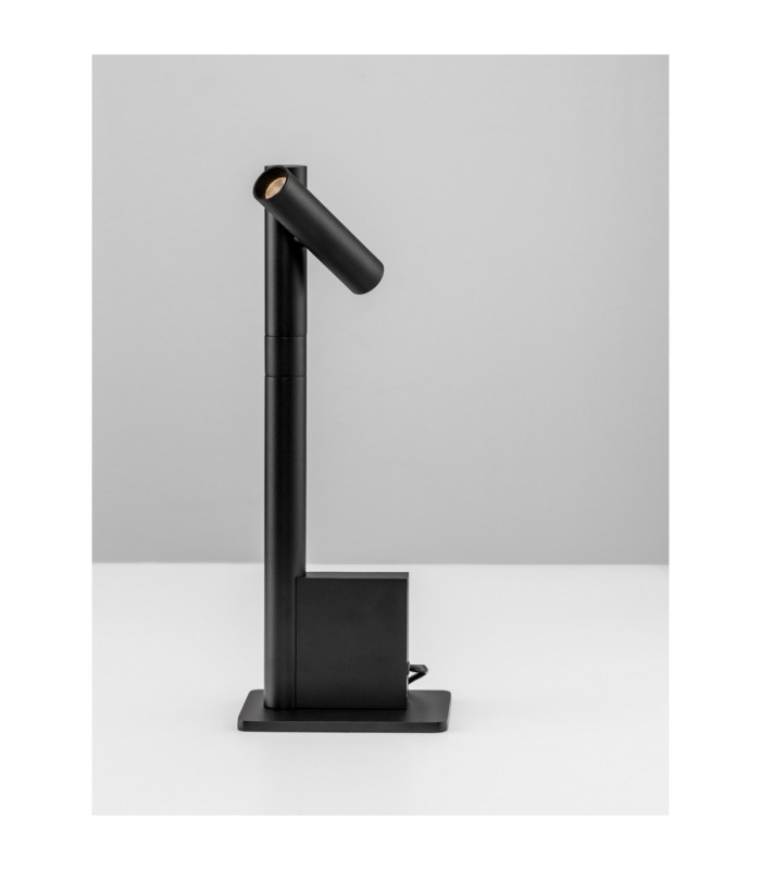 Arco Integrated LED Table Lamp Sandy Black Dimmable LED 4W 153lm 3000K-5