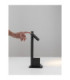 Arco Integrated LED Table Lamp Sandy Black Dimmable LED 4W 153lm 3000K-6