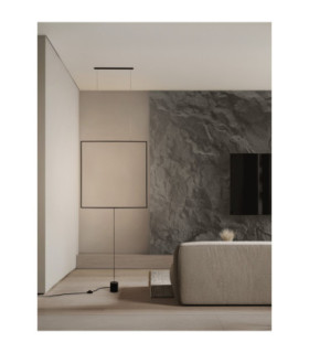 Dahlia Integrated LED Pendant Ceiling Light Sandy Black LED 32W 1352lm 3000K Switch On/Off-2