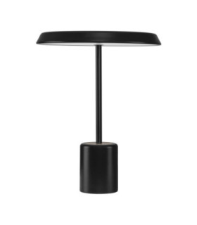 Ophelia Integrated LED Table Lamp Matt Black/Veneer LED 17W 1156lm 3000K-1