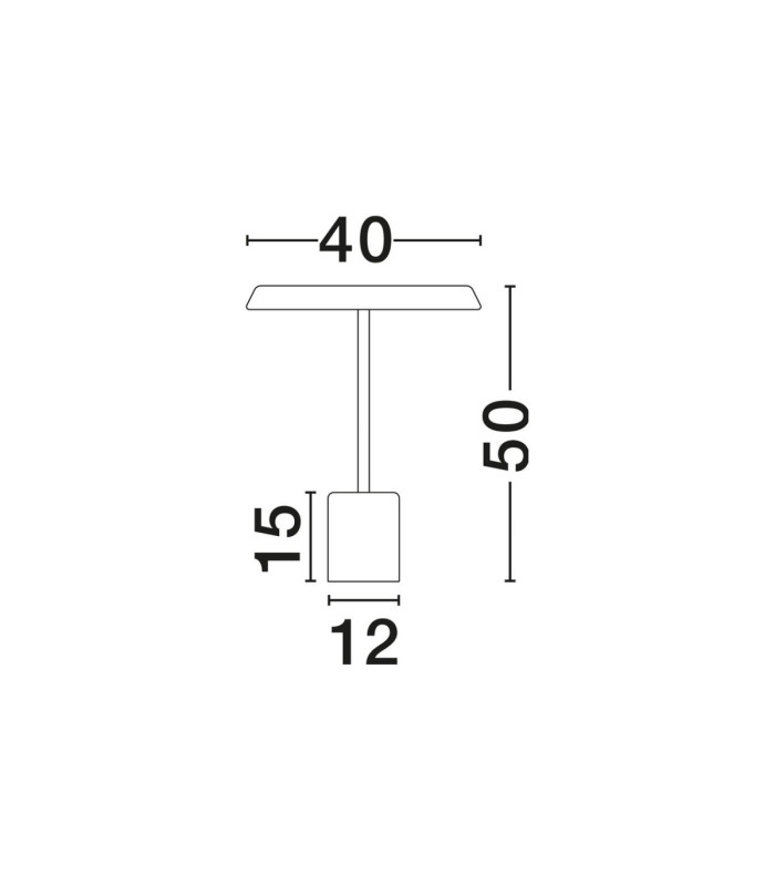 Ophelia Integrated LED Table Lamp Matt White/Veneer LED 17W 1156lm 3000K-7